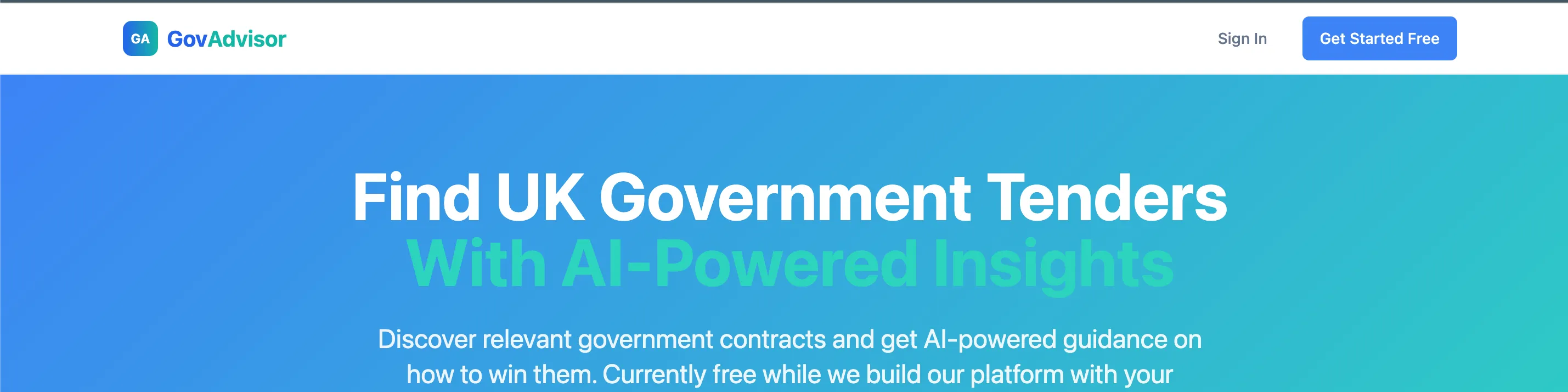 GovAdvisor - B2B SaaS