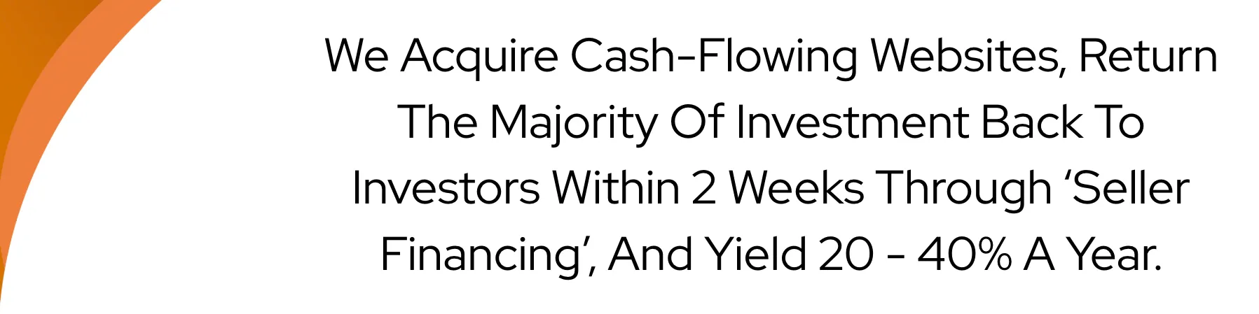 Highly Profitable Sites